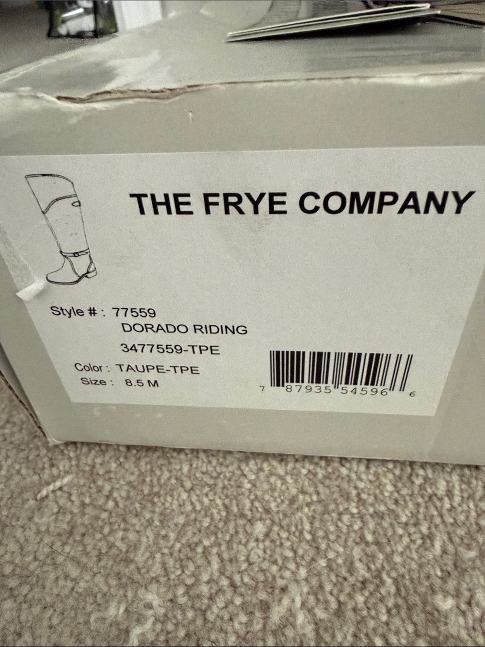 Any offers accepted 🎉FRYE Dorado Leather Riding Boots - taupe - Picture 3 of 5
